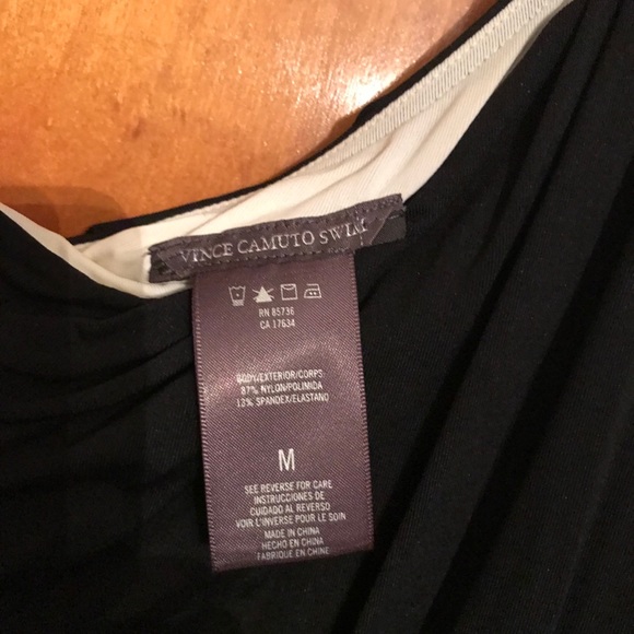 Vince Camuto One Shoulder Cocktail Dress- M - Picture 2 of 2